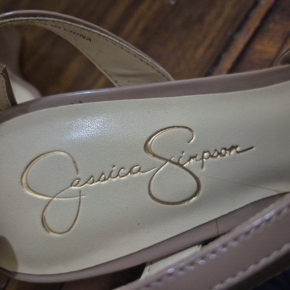 Jessica Simpson Tan Wedge Shoes - Picture 3 of 7